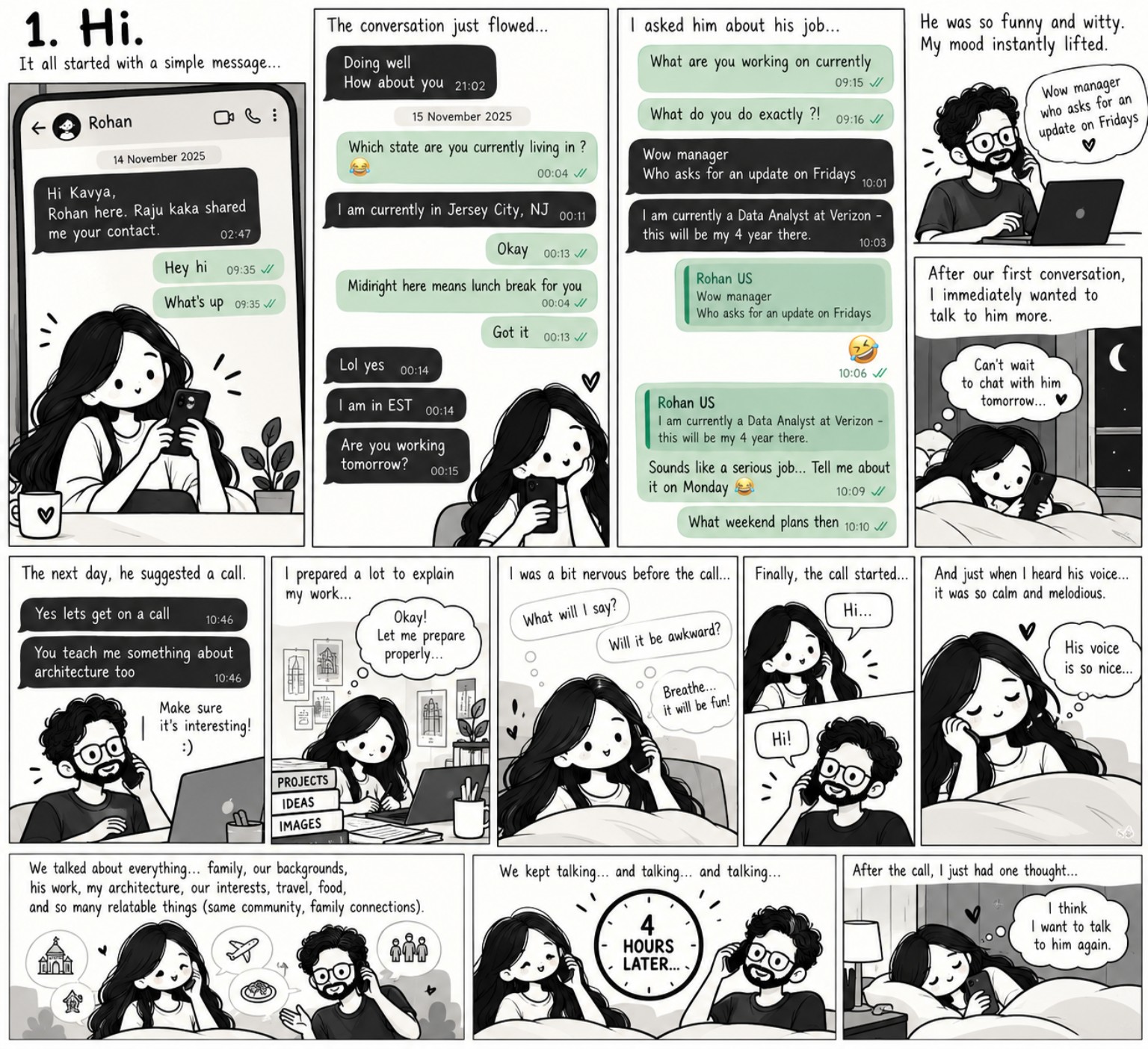 Our story — comic page 2