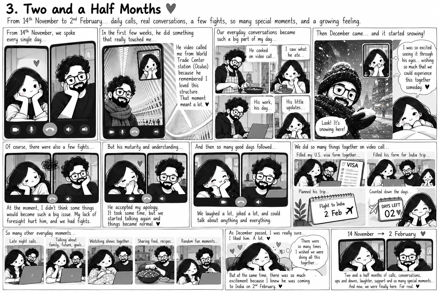 Our story — comic page 4